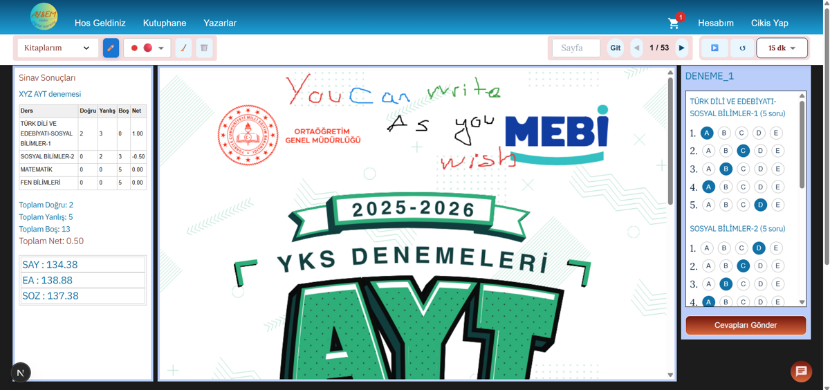 1.AY&EM Edu – Plateforme d'Éducation Numérique